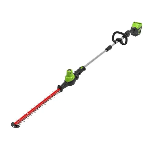 Кусторез штанговый Greenworks GD60PHT61 60V 2301107 (51 см) бесщеточный аккумуляторный — детальное фото